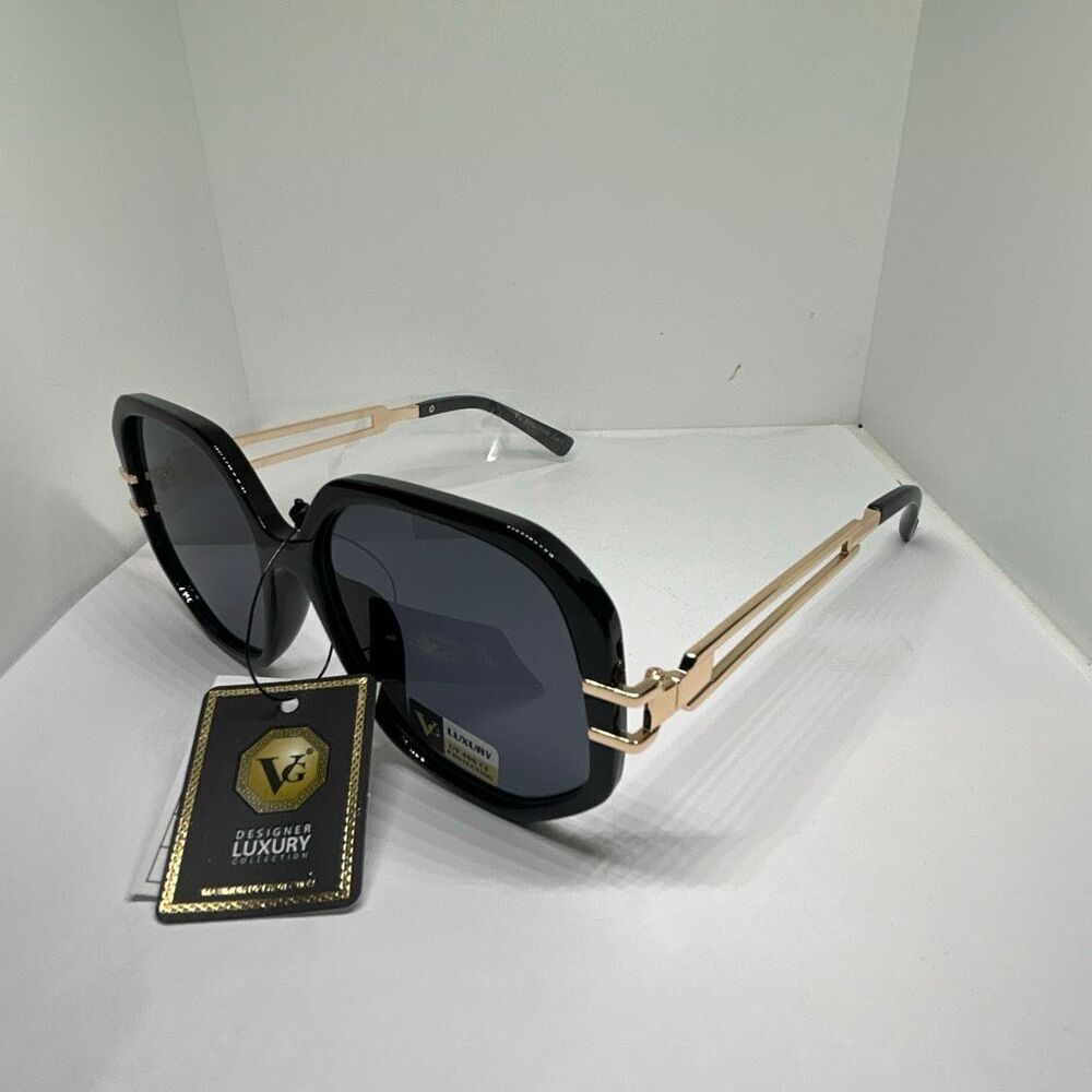 VG Designer Luxury Square Sunglasses NWT UV400 Protection
